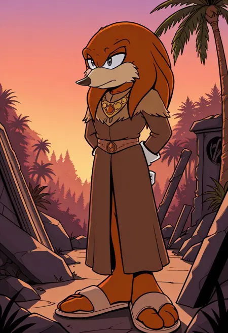 Athair the Echidna - Sonic Series