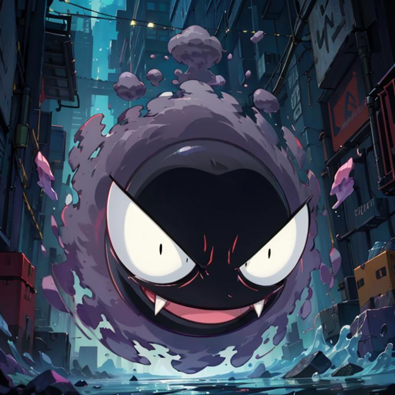 Gastly (Pokemon) (Pokedex #0092) image by CitronLegacy