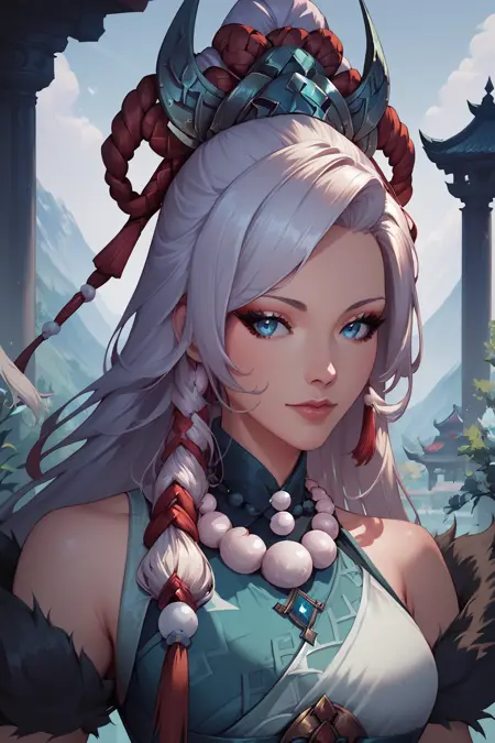 Snow Moon Caitlyn from League of Legends | Pony