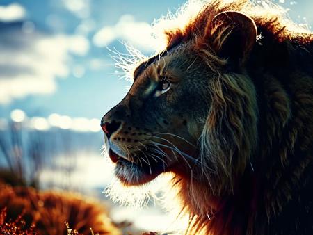 lion, cinematic lighting, high contrast, 
<lora:PJ52:0.5> <lora:add-detail-xl:0.3> <lora:MJ52:1.0>