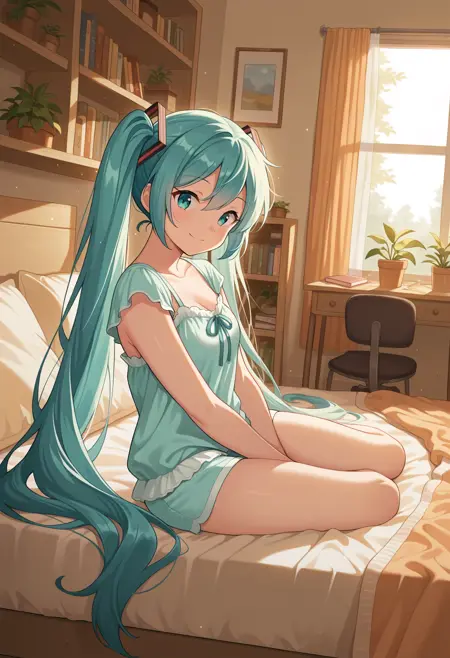 Cozy bedroom - Illustrious