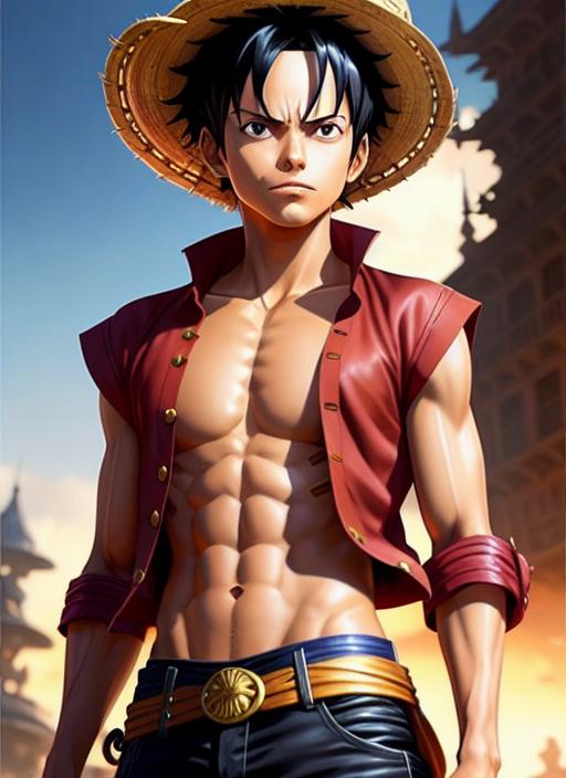 ArtStation - Monkey D. Luffy / One Piece