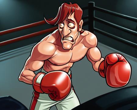 Glass Joe character from Punch-Out!! for PonyXL v1.0