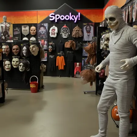 Halloween Store Interior