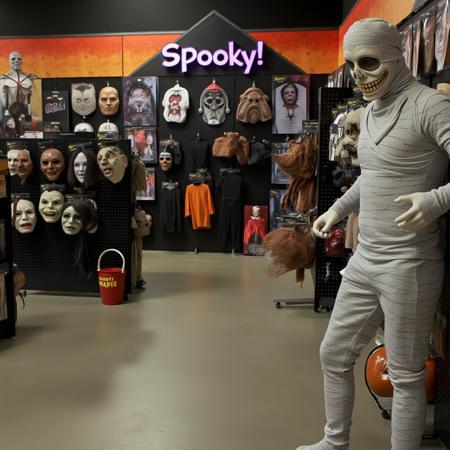 Halloween Store Interior FluxD Halloween Store INT