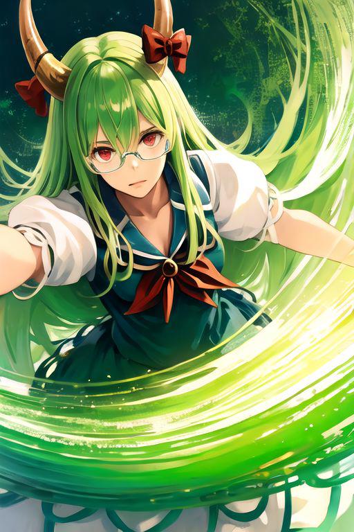 kamishirasawa keine (touhou)  上白泽慧音 东方project image by TK31