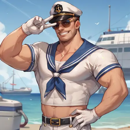 Chris Redfield (Sailor Chris)