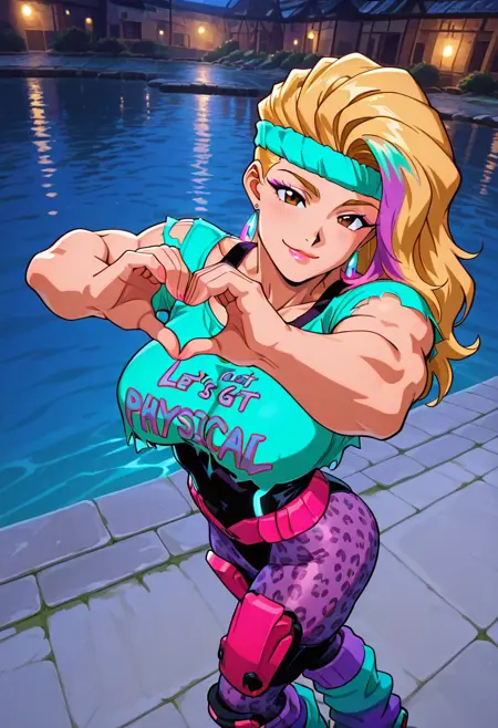 Totally 80's Zarya (Overwatch)