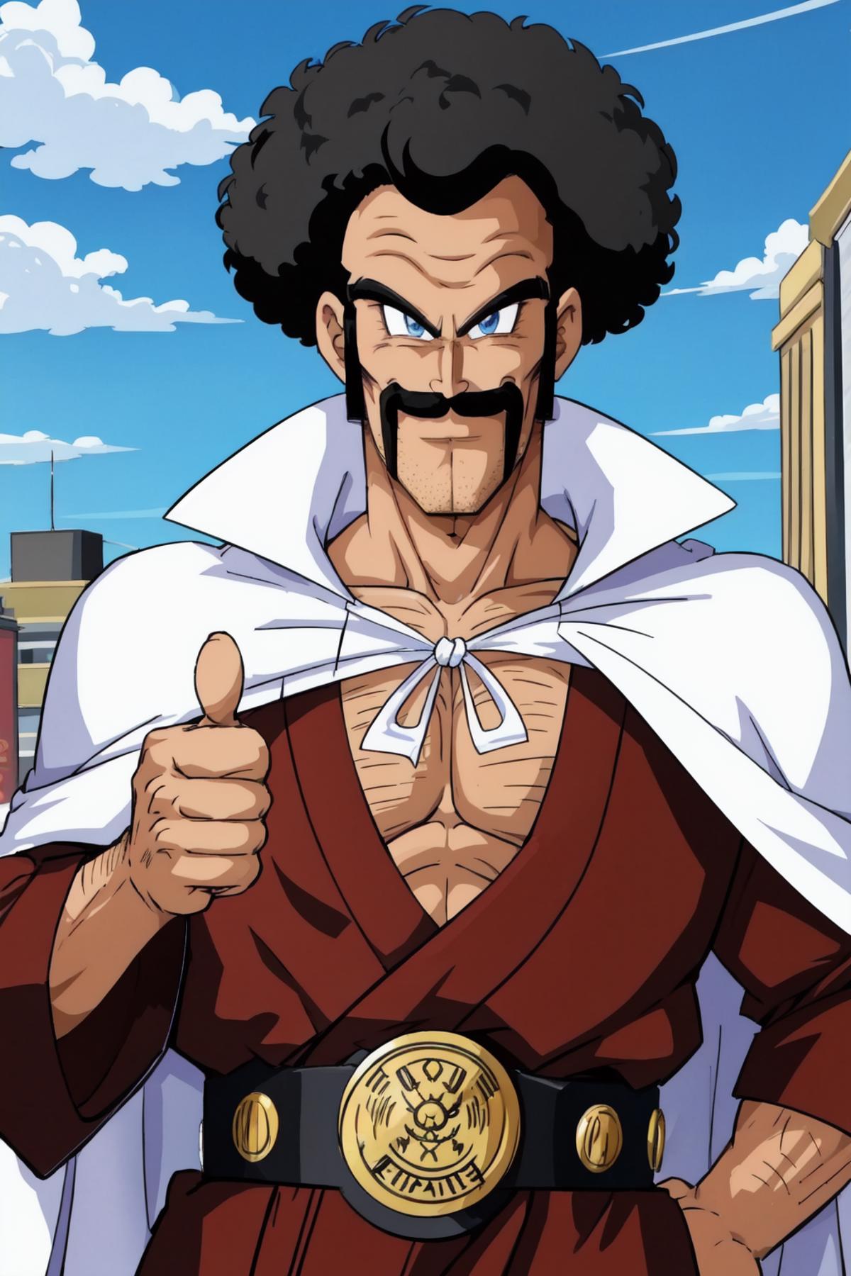 Mr. Satan/ミスター・サタン - Dragon Ball | Character image by IndolentCat