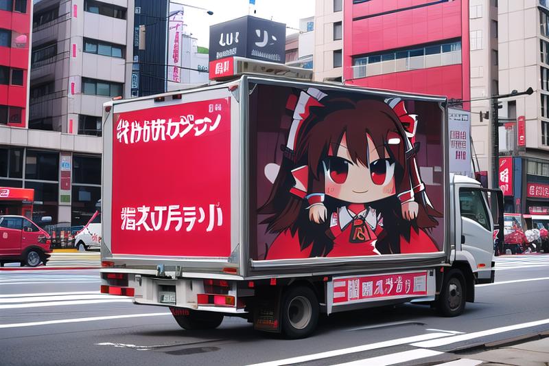 advertising truck image by Yumakono