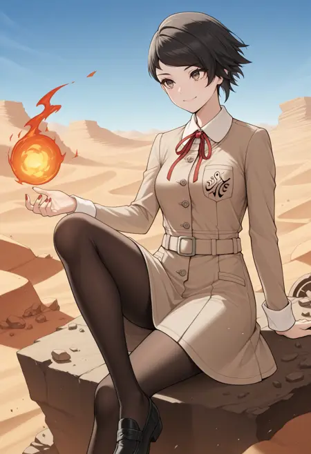 Yoko Hiromine / 尋峯ヨーコ (Shin Megami Tensei V: Vengeance) [IllustriousXL]