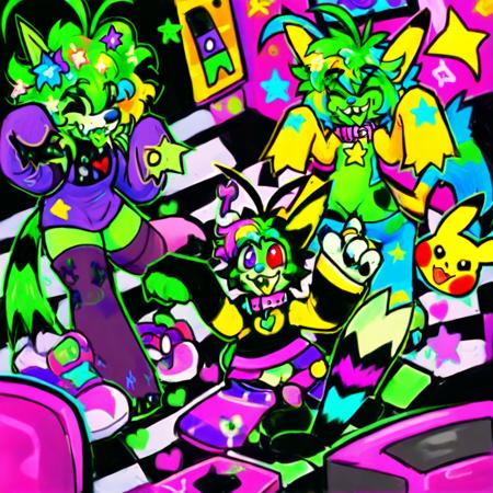 colorful hyperpop V1
