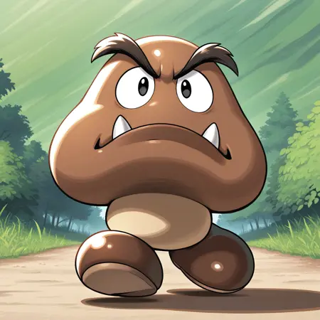 Goomba - Super Mario (Illustrious)