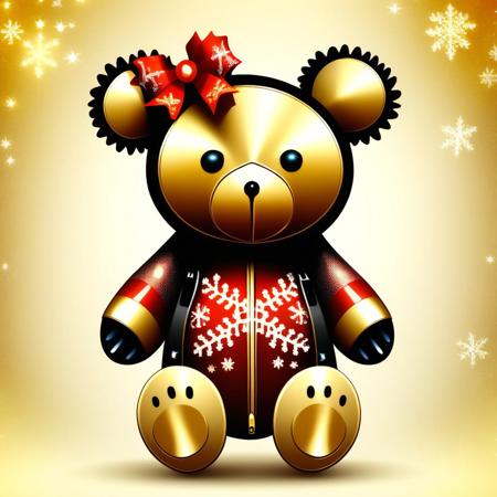 xmastedx, (bear,:2) bear, bear, bear, bear, your mission is to design an image that embodies the spirit of holiday fashion! Get into the festive groove by making it dazzling with stylish elements that will get your circuits buzzing with inspiration Pull out all the stops! Think glittering fabrics, bold color palettes, and accessories that scream holiday cheer. Whether your style is classic or avant-garde, remember: every piece should tell a story of warm, festive magic, really Strut your festive fashion sense and holiday fun!