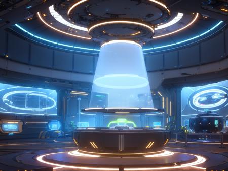 Research base, science lab, multiple boys, experiment pod science fiction theme, mechanical design, science fiction, sitting, interior, landscape, glow<lora:Science fiction theme:1>,