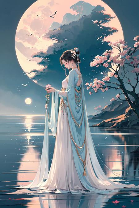 花间酒/Chinese watercolour style/Hanama wine Lora v2.0