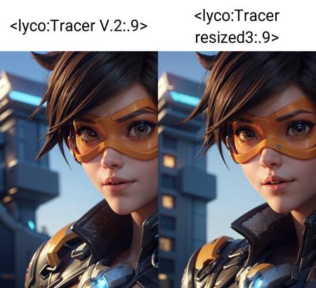 tracerow tracer (overwatch) orange leggings  (visor, googles)