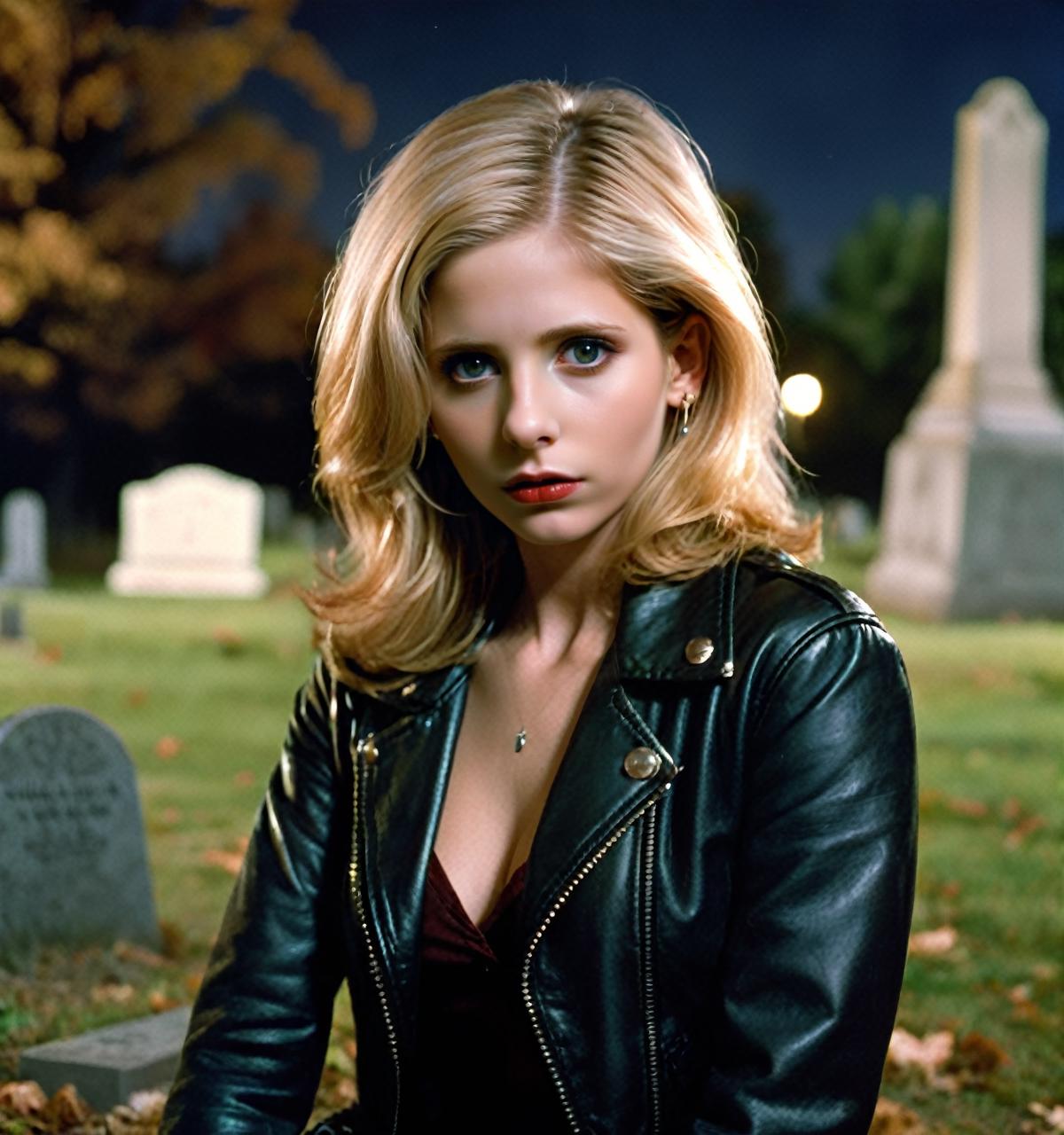Nuclear SDXL - Buffy TheVampire Slayer ( from s01 ) - Sarah Michelle Gellar image by ai_degenx