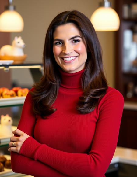 Kaitlan Collins LoRA [Flux/Pony/SDXL/SD-1.5] Flux.1-Dev_v1.0