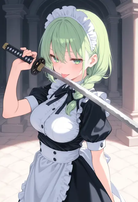 [Illust&XL] licking blade / licking knife / 刃物舐め / ナイフ舐め