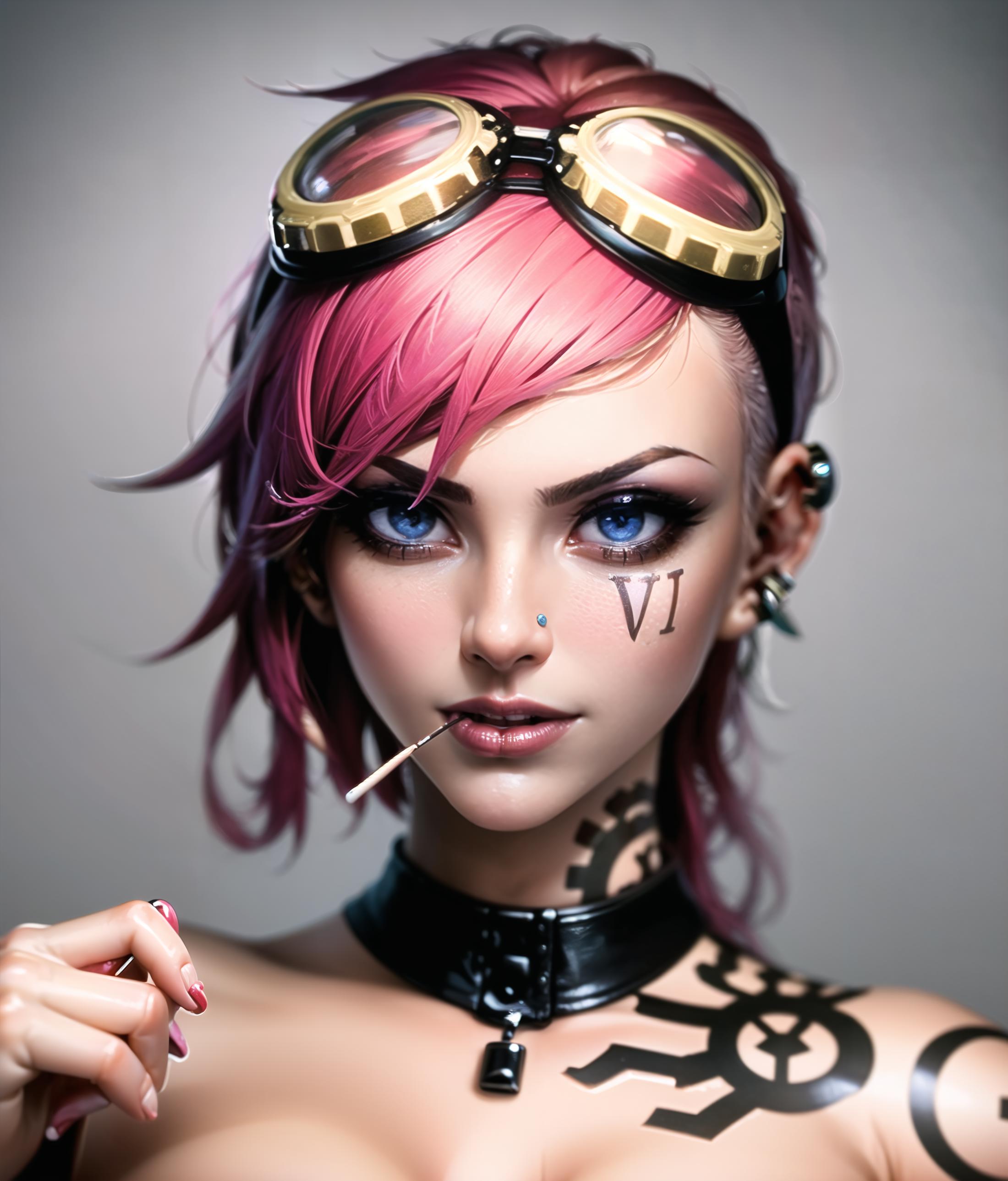 Vi League of Legends (base skin) by Kangaxx image by Kangaxx12282