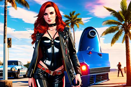 girl on motorcycle v1.01