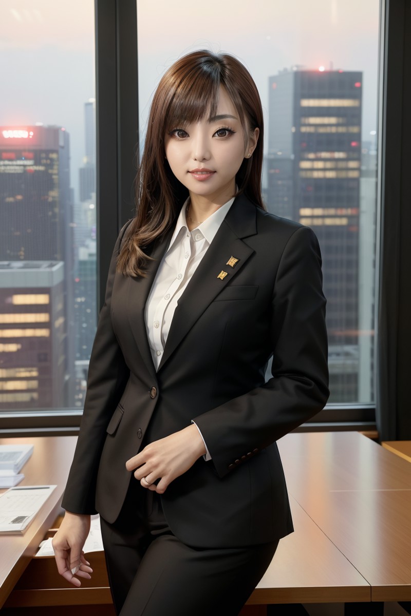 Raw photo, portrait, from front, YuuSaku, business suit, shot on Nikon D3300, 8k, uhd, highly detailed, masterpiece, Forbe...