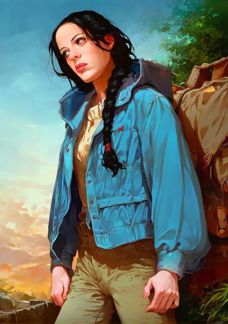 François Bourgeon style for pony XL