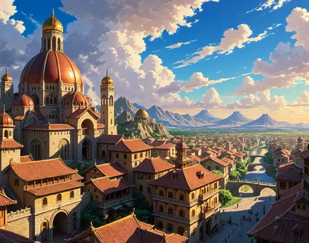 Dinotopia (Architecture) (SDXL) (AD)