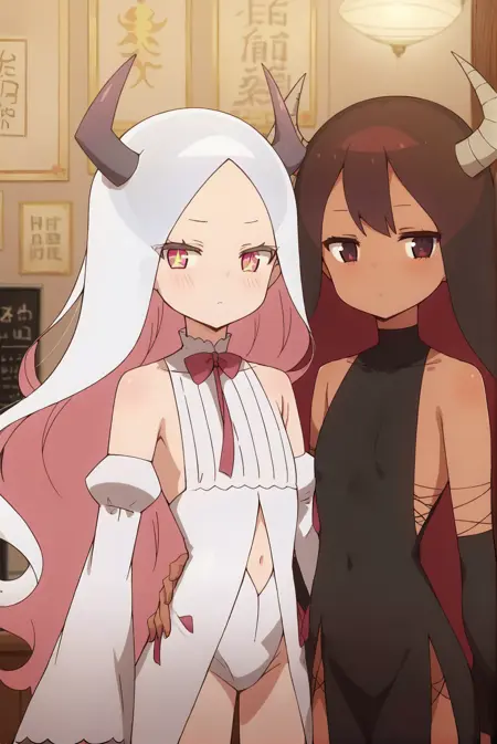 Commission [PonyXL] Jahy-sama wa Kujikenai! - Maou and Su