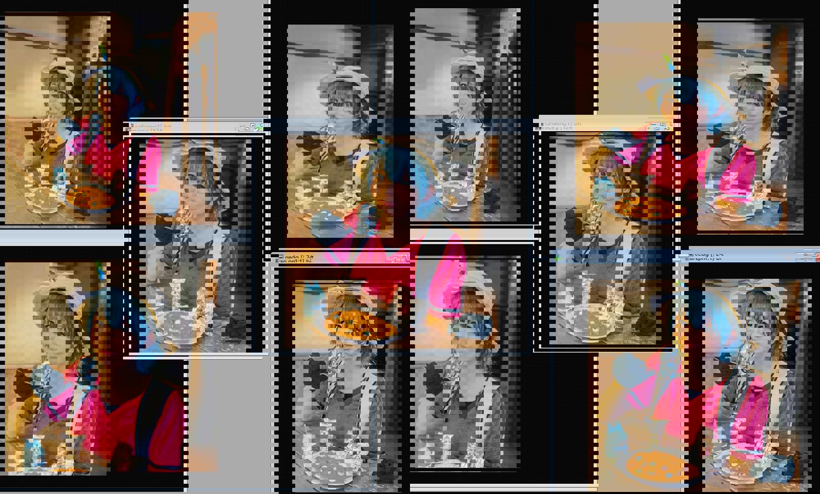 Complex cropping and resizing idea to make images square