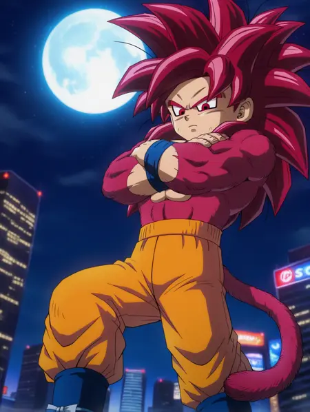 Son Goku (Super Saiyan 4) - Dragon Ball Daima