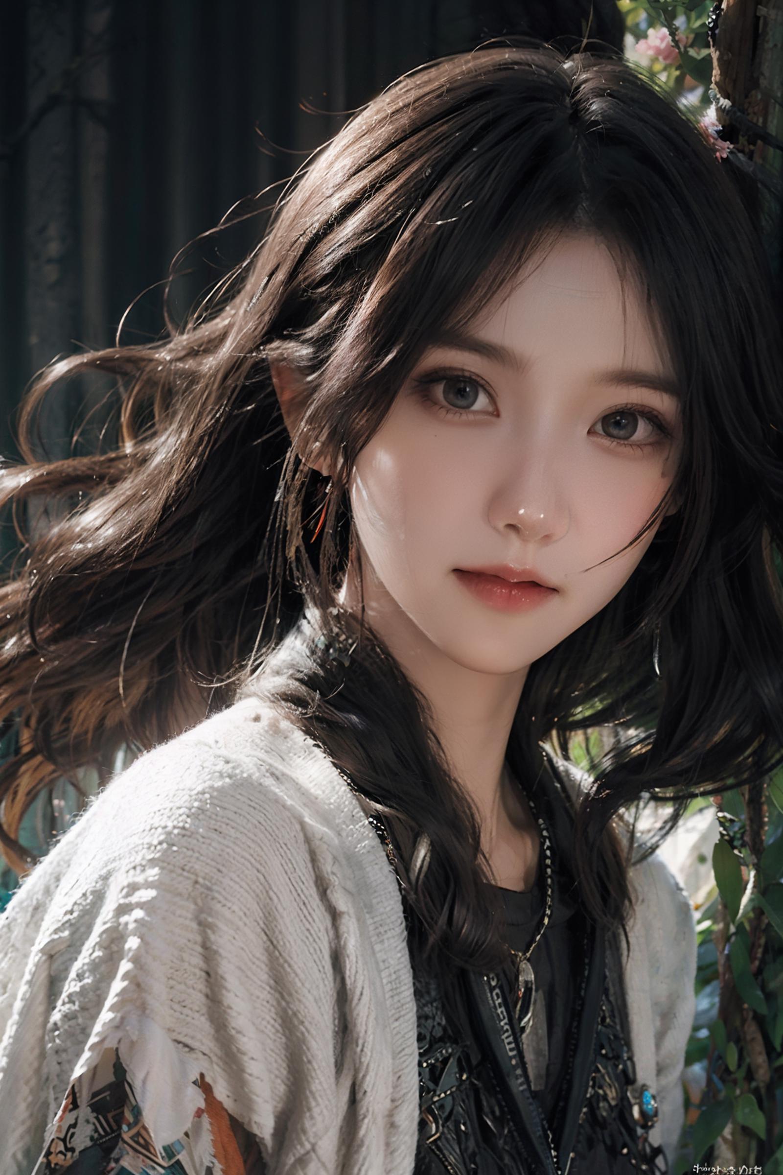 Asian girls face image by DarkTera