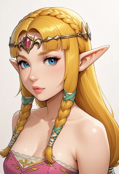 Princess Zelda - Legoman Version (Illustrious)