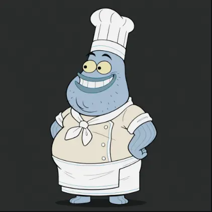 Jim (The Original Fry Cook) (Spongebob Squarepants) (Illustrious)