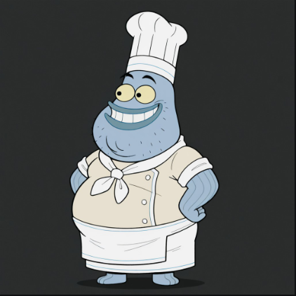 Jim (The Original Fry Cook) (Spongebob Squarepants) (Illustrious) V1
