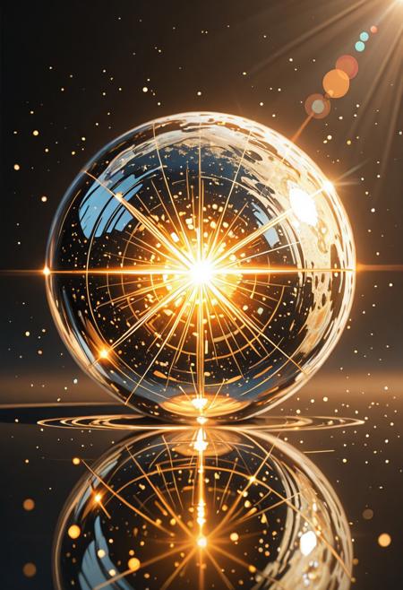 `masterpiece, best quality, good quality, newest, highres, absurdres, volumetric lighting, raytracing, volumetric lighting, ambient occlusion,  masterpiece, best quality, very awa, absurdres, intricate, lensflare, light particles, reflections, refraction, film grain, amazing quality, awe-inspiring, mesmerizing, epic,