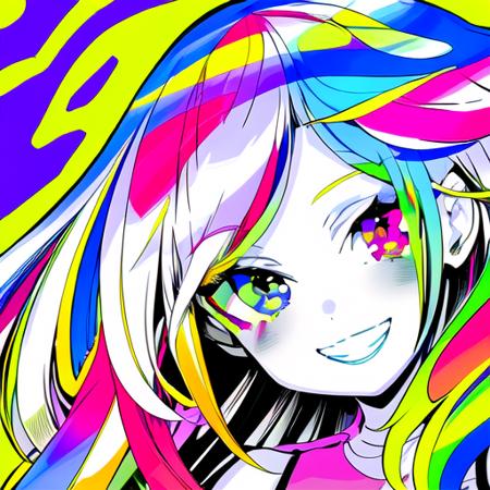 (high_contrast:1.1), 1girl, multicolored hair, multicolored eyes, multicolored nails, smile
Steps: 15, Sampler: DPM++ SDE Karras, CFG scale: 7, Seed: 52, Size: 512x512, Model hash: 9c1767d0be, Model: Checkpoints_bp_nman_e29, aesthetic_score: 6.2