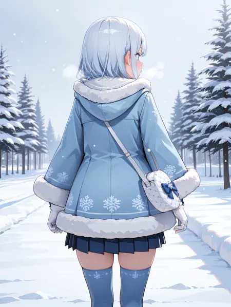 Soulworker / Snowflake Fancy Coustume