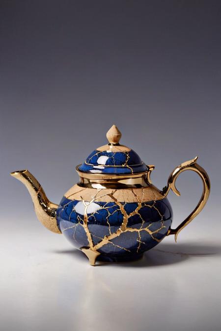 teapot in the style of Kintsugi
(art by Kerby Jean-Raymond) atai,  <lora:atAI:0.8>