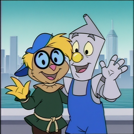 Scarecrow Jr. and Tin Boy (The Oz Kids) V1