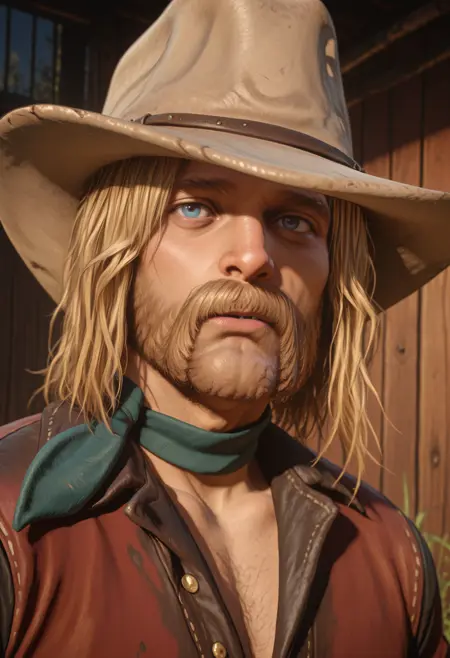 Micah from Red Dead Redemption 2 [IllustriousXL]