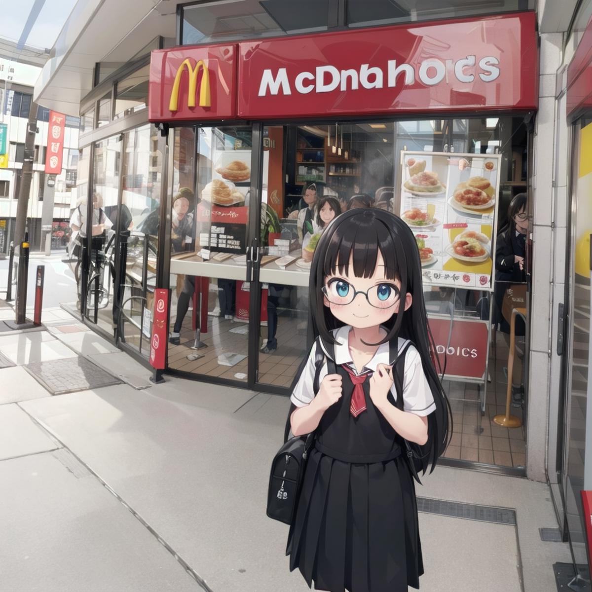 McDonald's JAPAN storefront SD15 image by swingwings