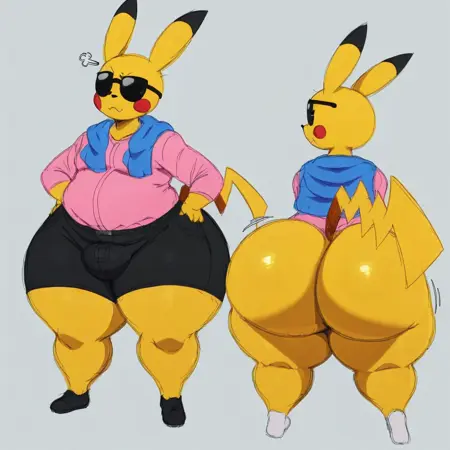 Big Booty Pikachu (From Sssonic2)