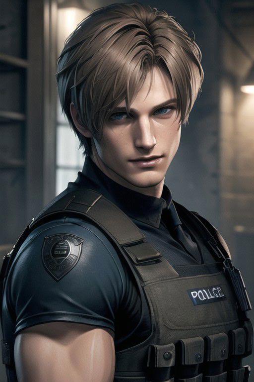 Leon from Resident Evil 4 image by KhianFlames