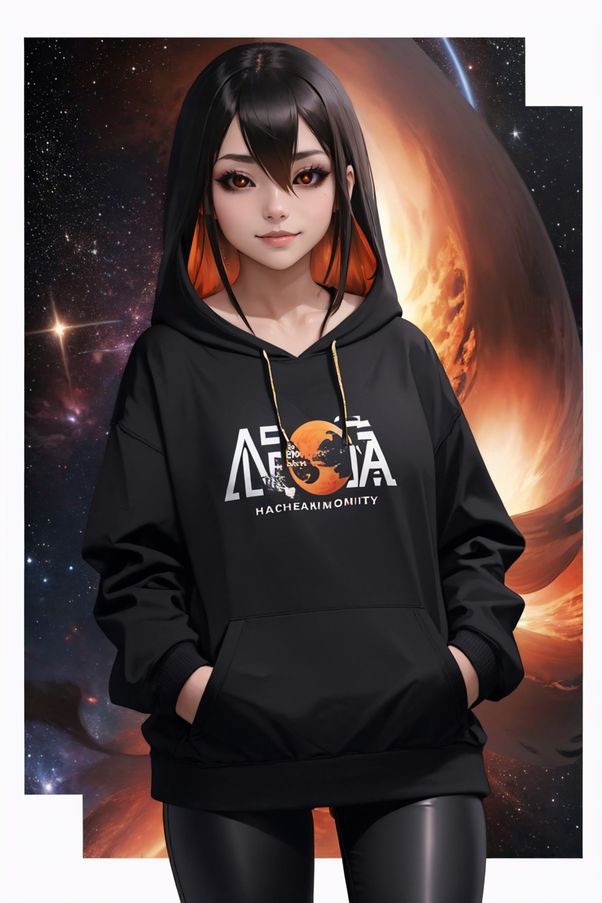 M87 Black Hole-chan | The Gijinka Series image by justTNP