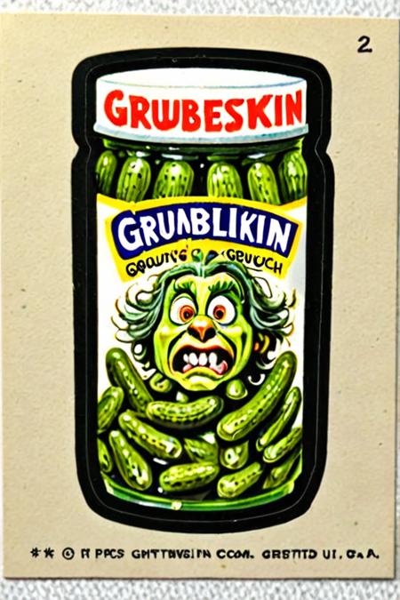 Wacky Packages Style