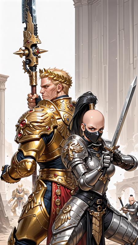 Warhammer 40K - Aleya & Valerian V1