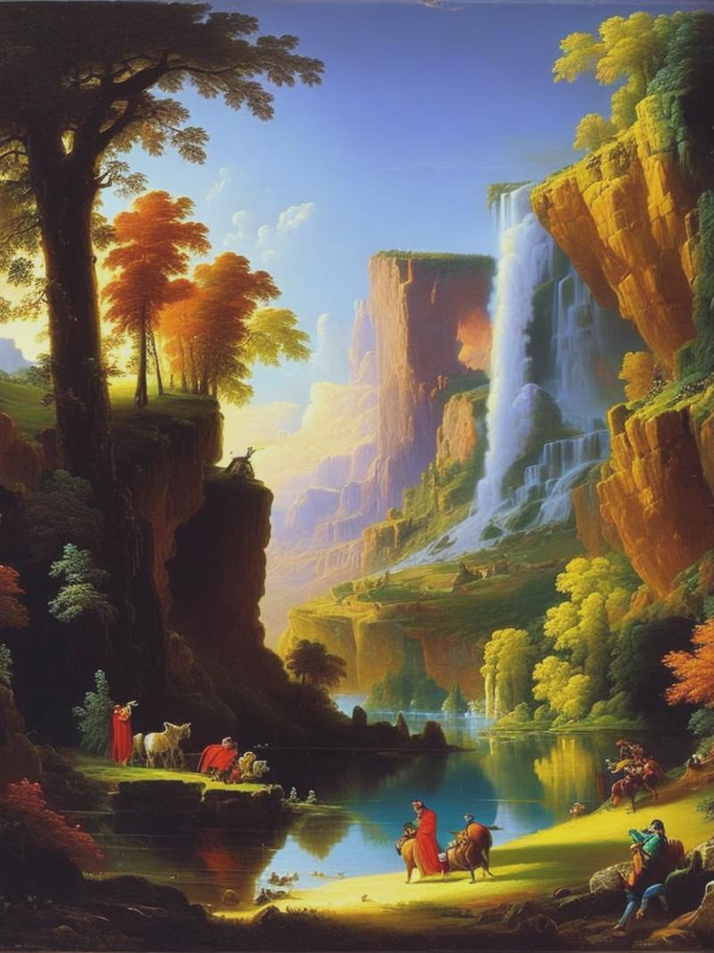 Thomas Cole Style image by Kappa_Neuro