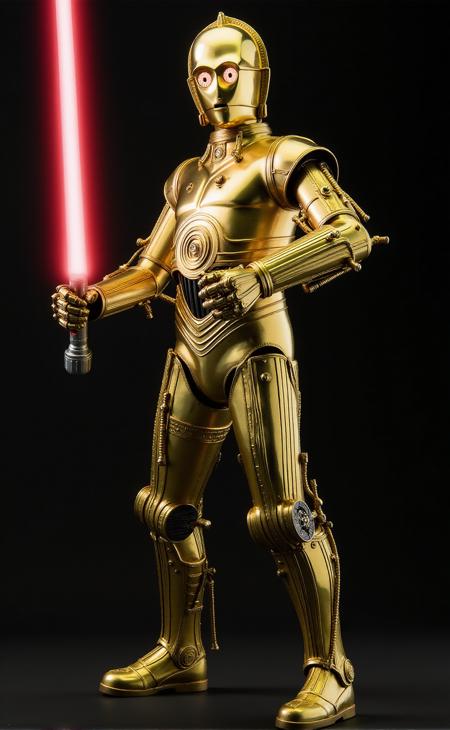 C-3PO - Flux1.D & SDXL v1.0 Flux1.D